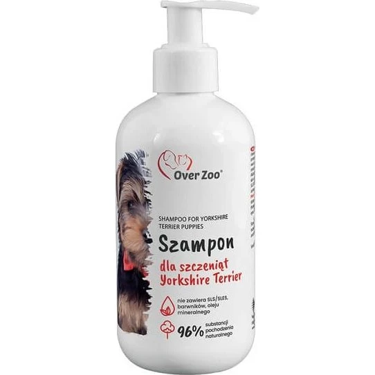Over Zoo Shampoo für Yorkshire Terrier Welpen, 250 ml