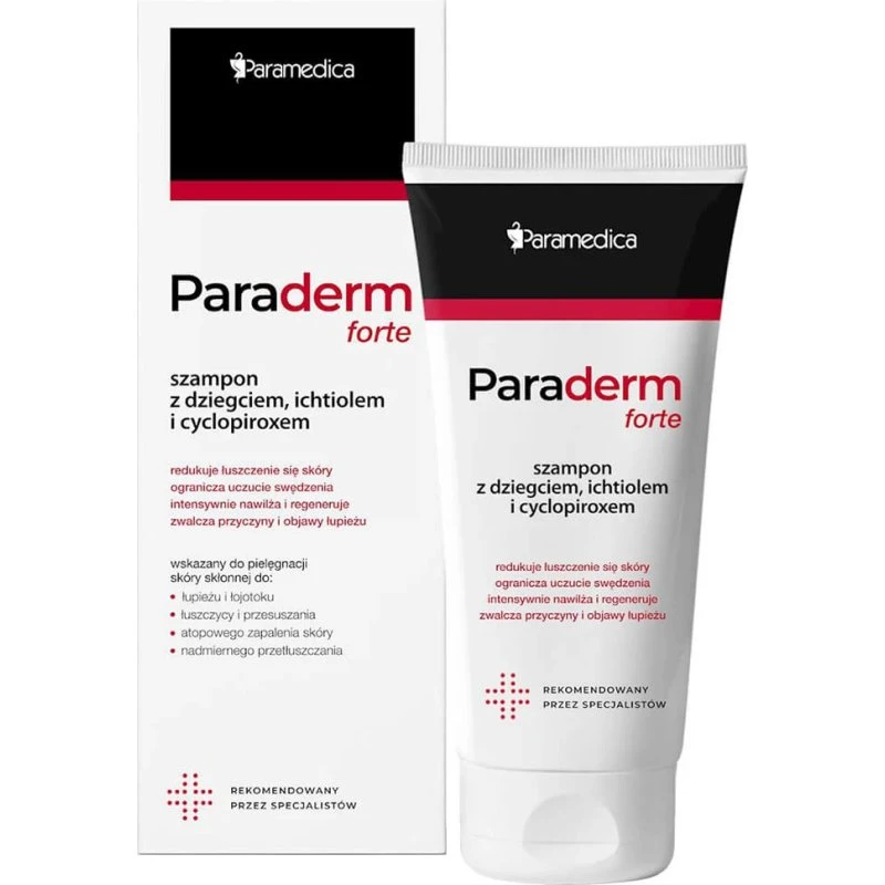 Paraderm Forte Shampoo mit Teer, Ichthyol & Cyclopirox, 150 g