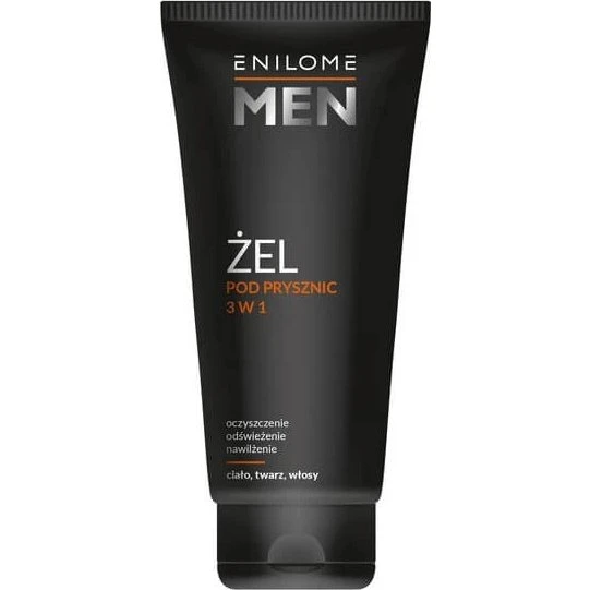 Enilome Men 3-in-1 Duschgel für Körper, Gesicht & Haare, 200 ml