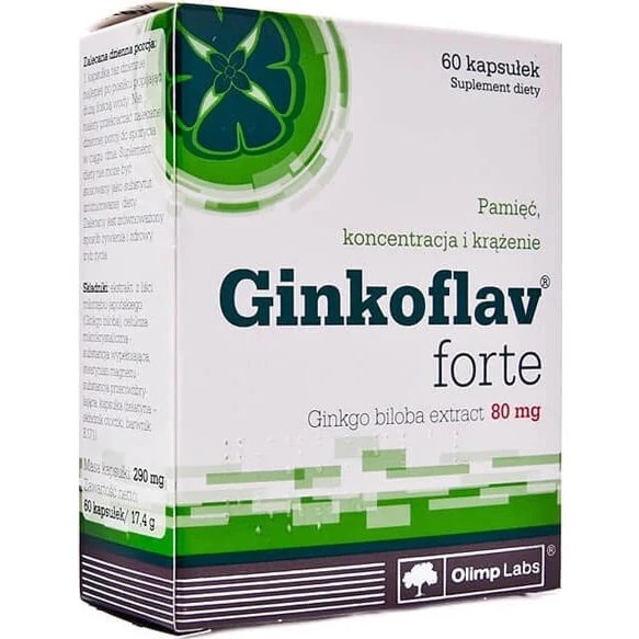 Olimp Labs Ginkoflav Forte, 60 Kapseln
