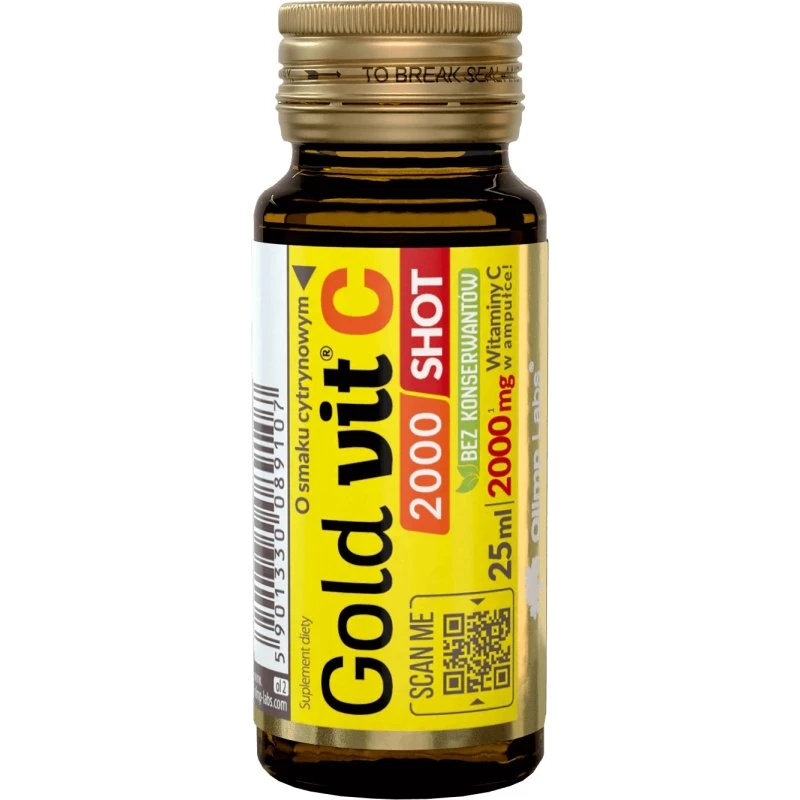 Olimp Gold-Vit C 2000 Shot Zitronengeschmack 25 ml