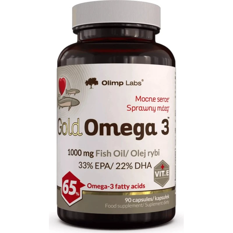Olimp Gold Omega 3 1000 mg, 90 Weichkapseln