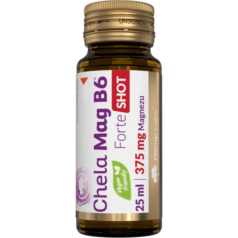 Olimp Chela-Mag B6 Forte Shot, Magnesium-Aminosäurechelat, 25 ml