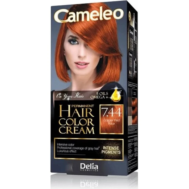 Cameleo Dauerhafte Haarfarbe 7.44 Kupferrot