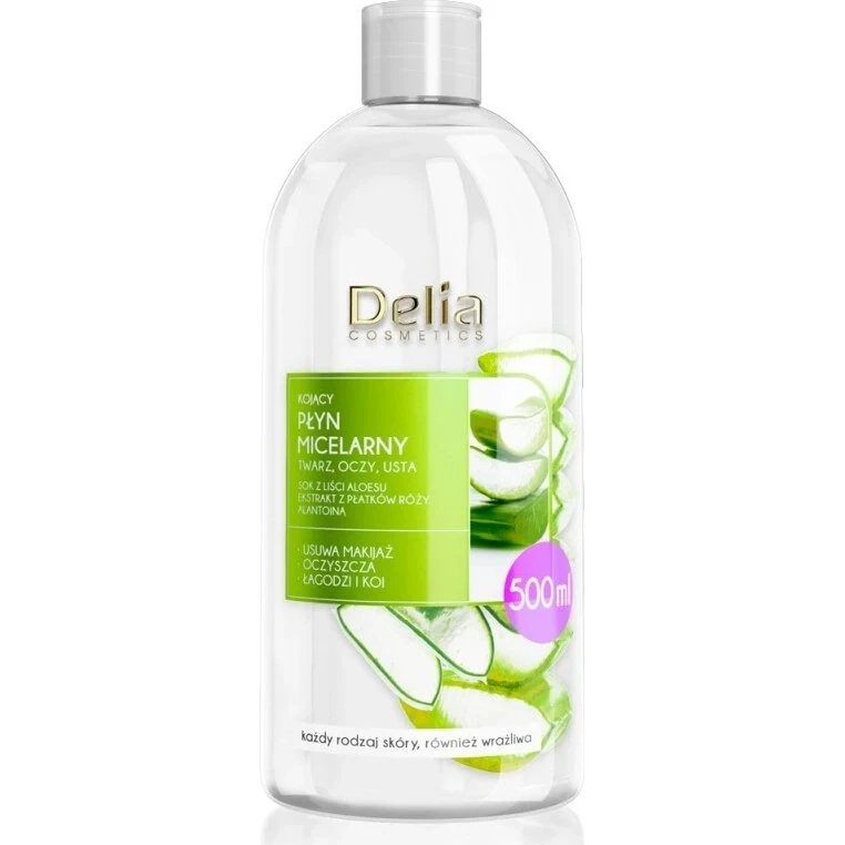 DELIA Aloes Beruhigende Mizellenlotion, 500 ml