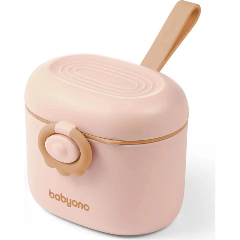 Babyono Tragbarer Milchpulver- & Snackspender, Beige