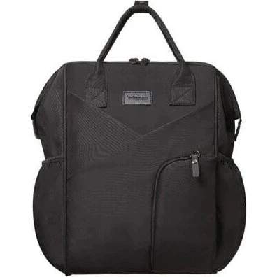 Babyono Umstandsrucksack Modern Style Schwarz