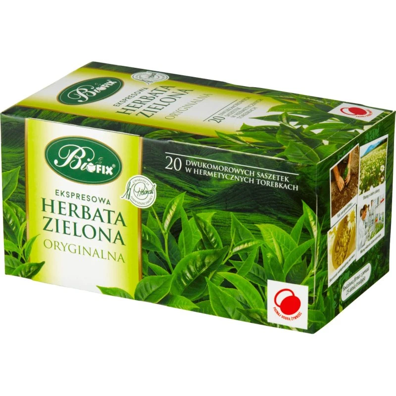 Bi Fix Grüner Tee, 20 Portionsbeutel