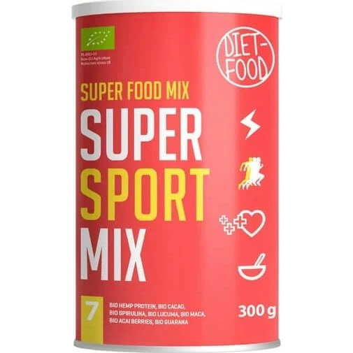 Super Sport Mix Bio - Natürliches Superfood-Pulver, 300 g