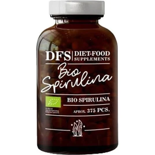 Diet-Food Bio Spirulina Tabletten, 375 Stück
