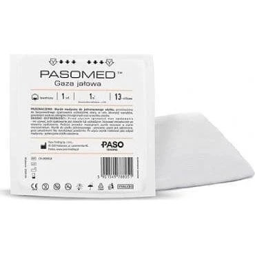 PASOMED Sterile 13-fädige Gaze 1 m²