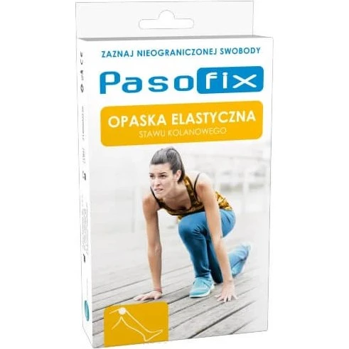 PasoFix Flexible Kniestütze - Elastische Kniebandage, Größe S