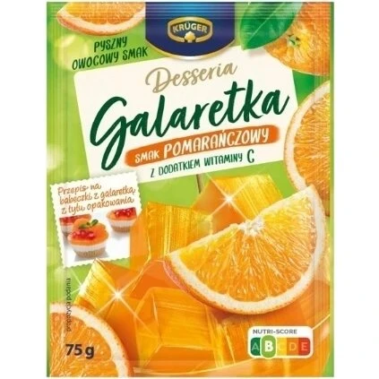 Krüger Desseria Gelee Orangen-Geschmack 75g