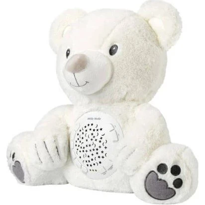 Milly Mally Plüsch-Musikspielzeug mit Projektor, Teddybär