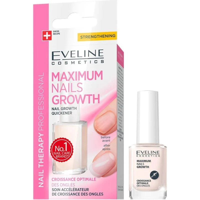 Eveline Cosmetics Nail Therapy Professional Schnellwachsende Behandlung, 12 ml