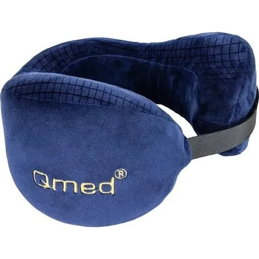 Qmed Traveling Konturiertes Reisekissen, Ergonomisch