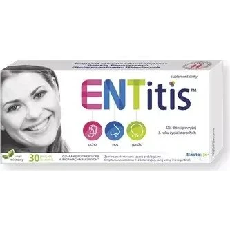 ENTitis Menthol-Lutschtabletten für Kinder, 30 Stück