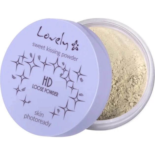 Lovely HD Loses Puder Transparentes Mineral-Gesichtspuder, 5,5g