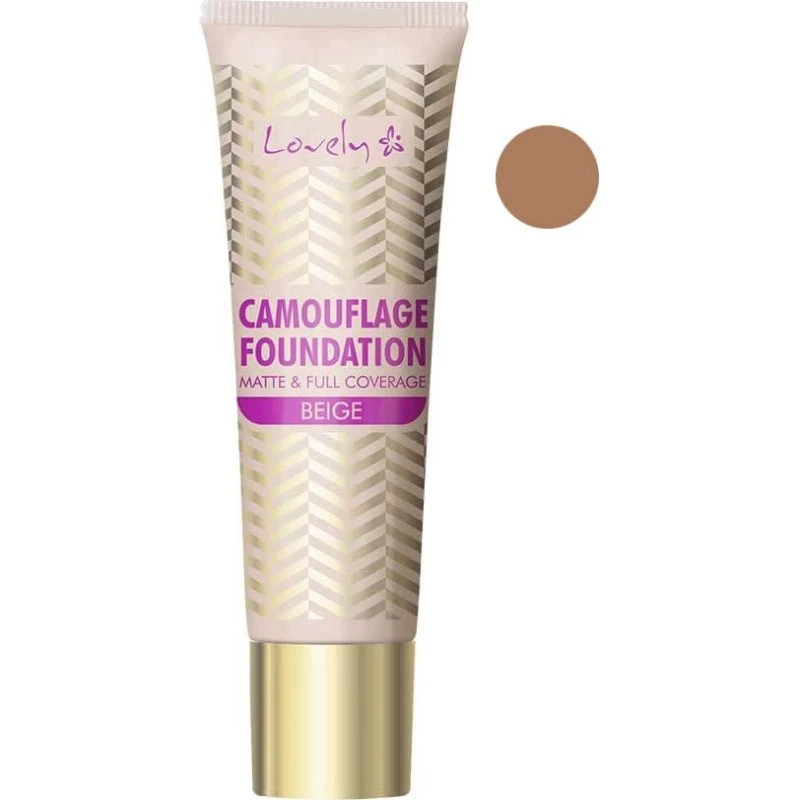 Lovely Camouflage Foundation Mattierende Foundation, Beige, 25ml