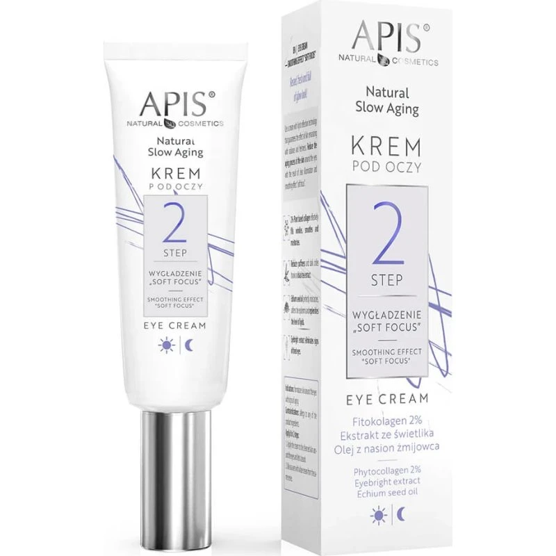 Apis Natürliche Anti-Aging Augencreme Schritt 2 Glättung, 15ml