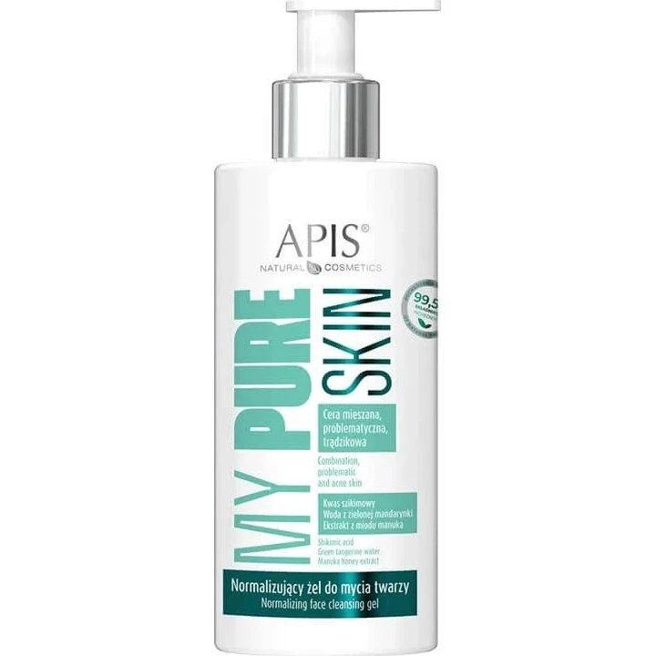 Apis My Pure Skin Normalisierendes Gesichts-Reinigungsgel, 300 ml
