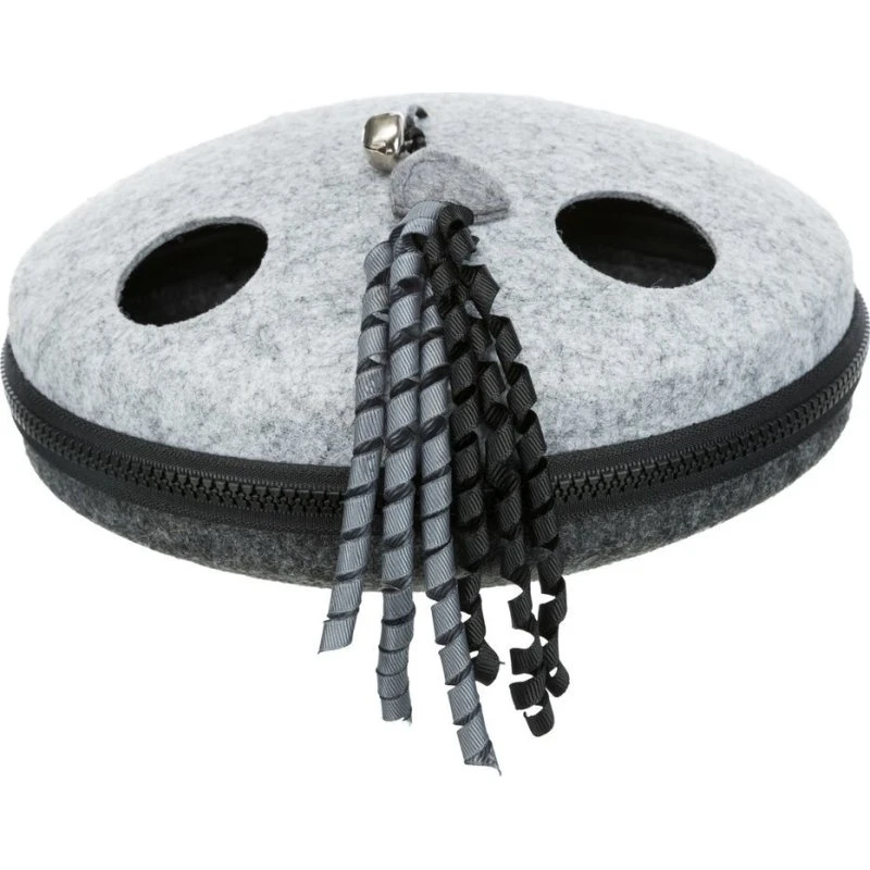 TRIXIE Wiggle & Fumble Filz-Katzenspiel, 23 cm