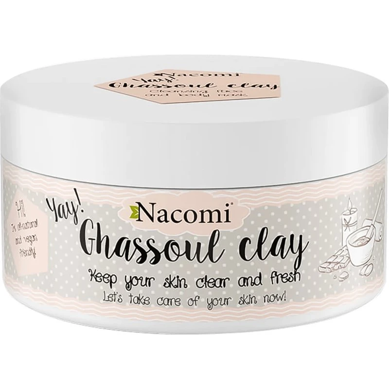 Nacomi Ghassoul-Tonerde Reinigungsmaske, 94 g