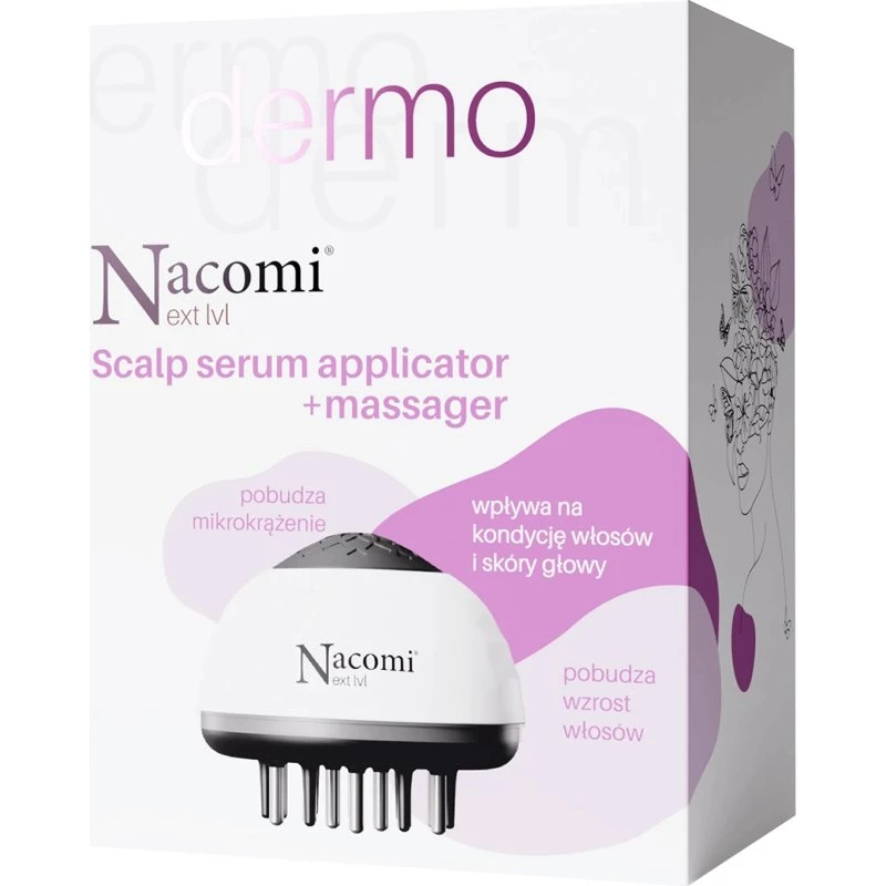 Nacomi Next Level Dermo Kopfhautserum-Applikator & Massagegerät