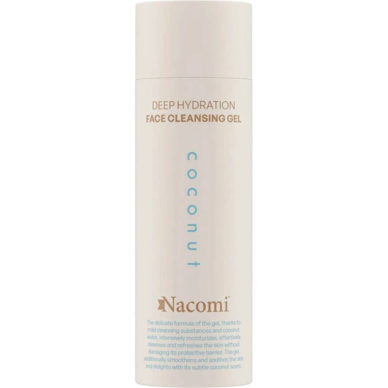 Nacomi Deep Hydration Coconut Face Wash Gel, 150 ml