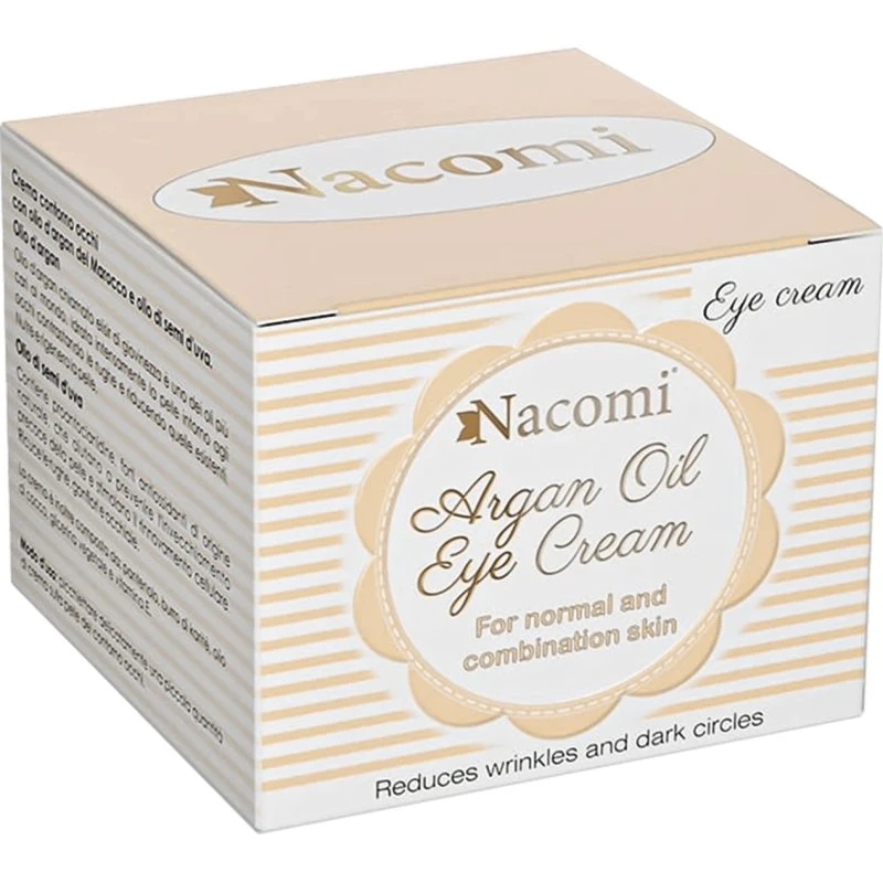 Nacomi Argan-Augencreme, 15 ml