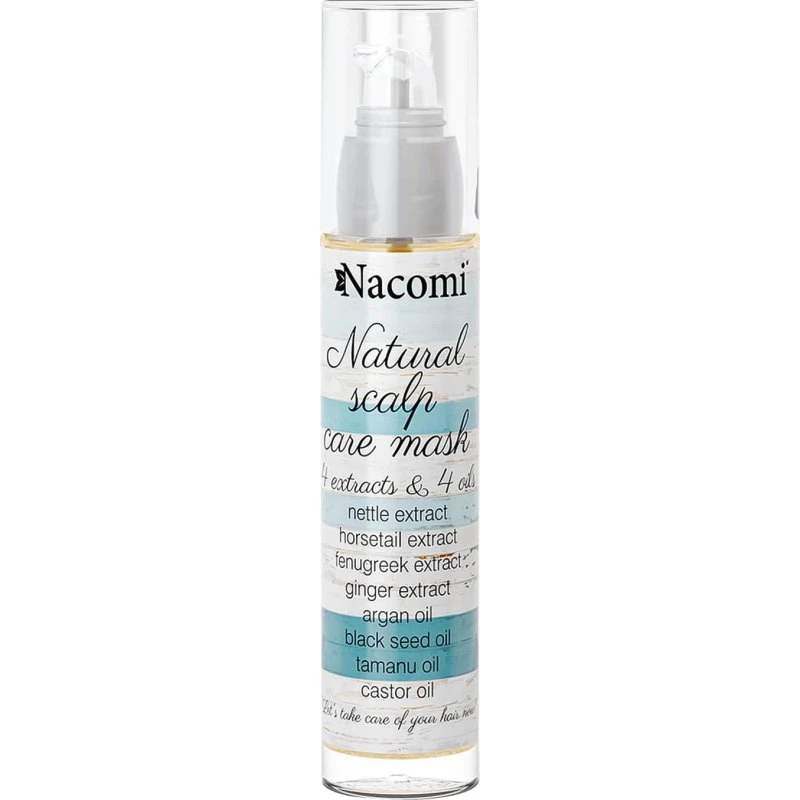 Nacomi Natürliche Kopfhaut-Pflegemaske mit Schwarzkümmelöl, 50 ml