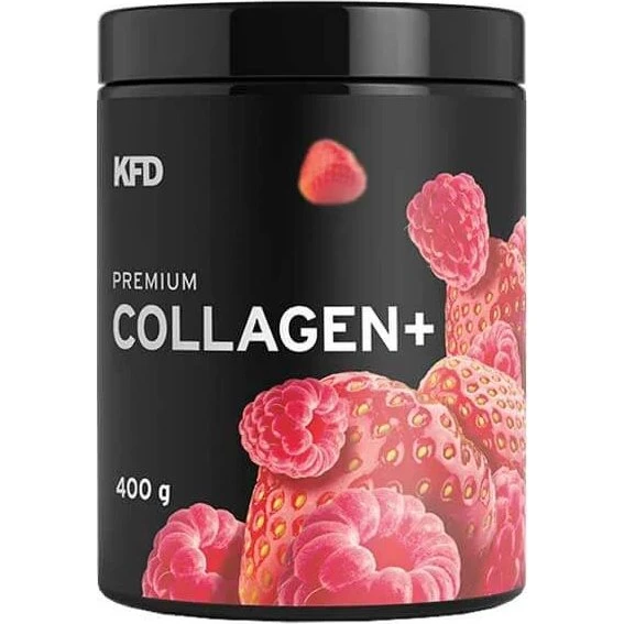 KFD Premium Collagen Plus, Erdbeere-Himbeere, 400 g