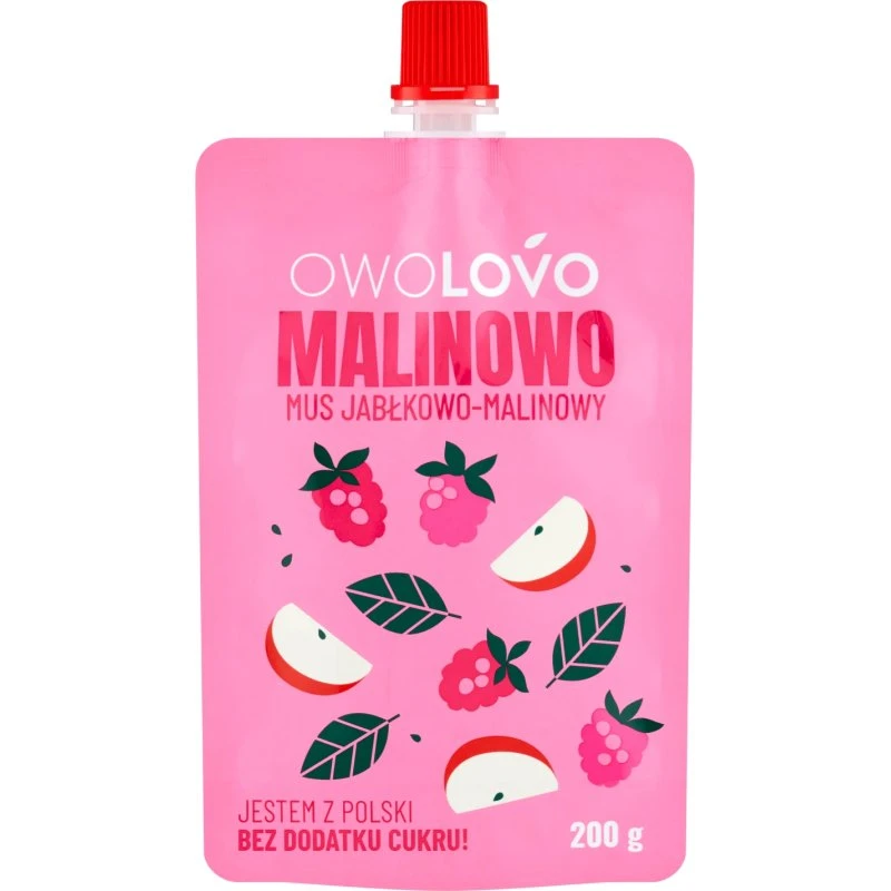 Owolovo Himbeer-Apfel-Mousse 200 g Tube