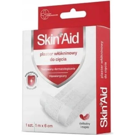 Skin Aid Schneidepflaster aus Vliesstoff, 1 m x 6 cm, 1 Stück