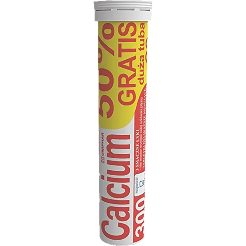 Calcium 300 Orange Geschmack 20 Brausetabletten