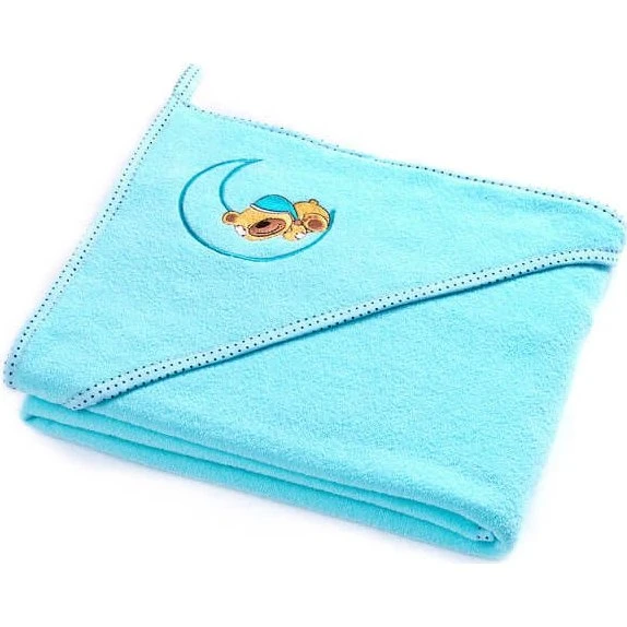 Soft Havliya Baby-Kapuzenhandtuch – Türkis