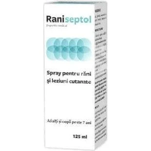 Zdrovit Raniseptol Wundspray mit Silbernanopartikeln, 125 ml