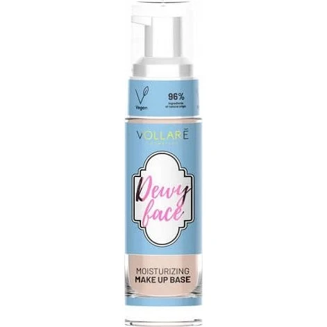 Vollare Dewy Face Make-Up Base, feuchtigkeitsspendend, Vegan, 30 ml