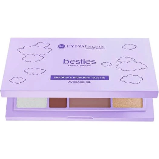 Bell Hypoallergenic x Besties Lidschatten- und Highlighter-Set, 15,5 g