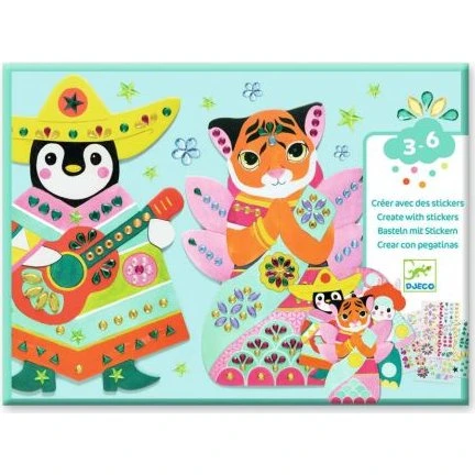 Djeco Sticker 3-6: Strasssteine