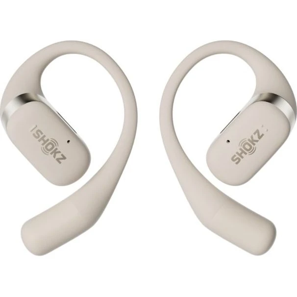 Shokz OpenFit Bluetooth-Sportkopfhörer, Braun, One Size