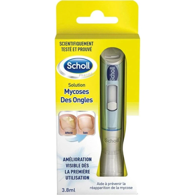 Scholl 2in1 Nagelpilzlösung 3,8 ml Applikator + 5 Feilen