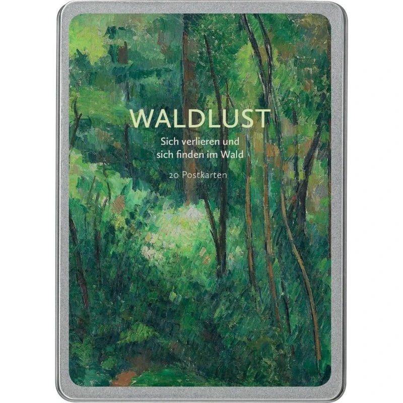 Postkarten-Set Waldlust: Inspirierende Waldgemälde (20er Set)
