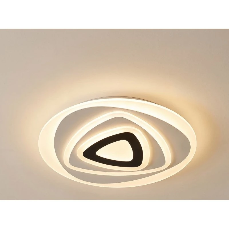 Lindby Rebeka LED-Deckenleuchte, Ø 70 cm, CCT, Fernbedienung