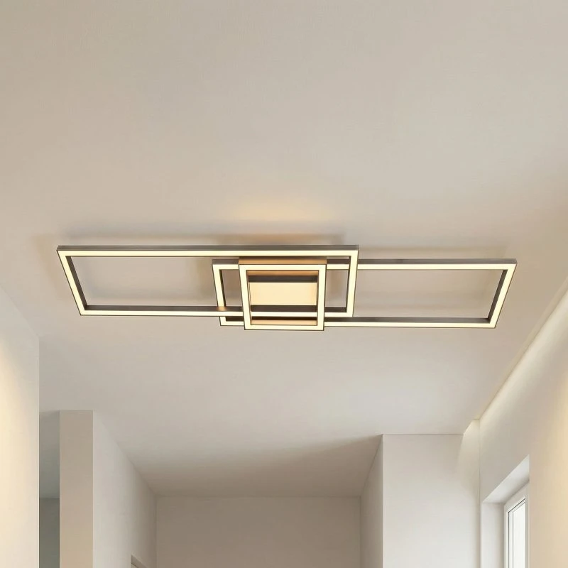 Lindby Mairin LED-Deckenleuchte: CCT dimmbar & mit Fernbedienung