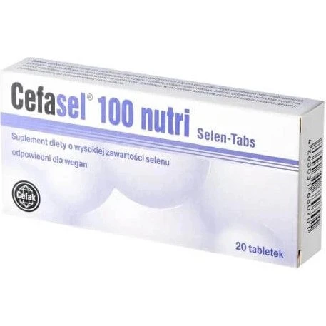 Cefasel 100 Nutri Selen-Tabletten - 20 Stück