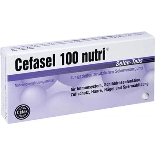 Cefasel 100 Nutri Selen-Tabletten, 60 Stück