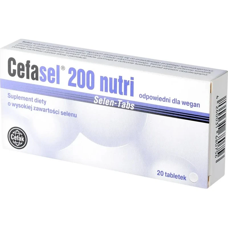 Cefasel 200 Nutri Selen-Tabs, 20 Tabletten