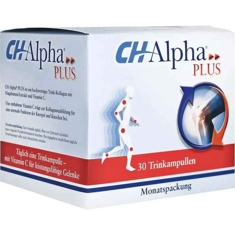 Gelita Health CH-Alpha Plus Gelenk Kollagen, 30 Trinkampullen