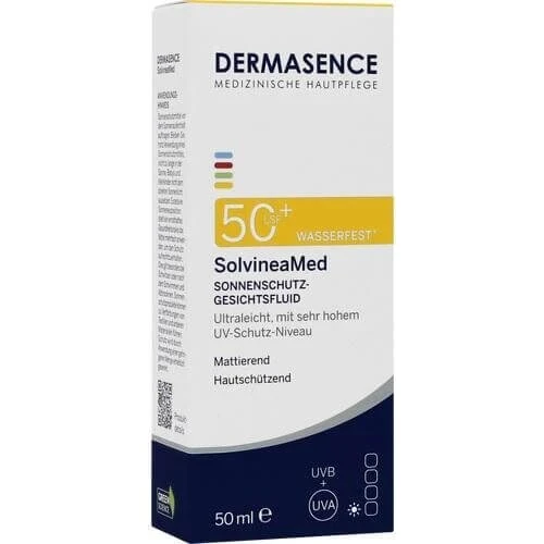 DERMASENCE SolvineaMed Sonnenschutz Fluid LSF 50+ 50 ml